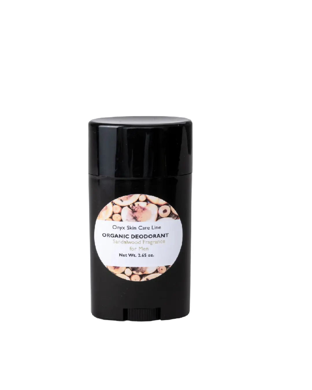 ORGANIC DEODORANT- SANDALWOOD FRAGRANCE - FOR MEN Onyx Skin Care Line