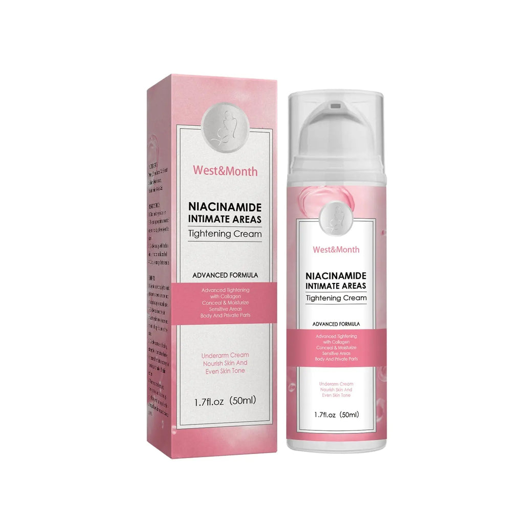 Niacinamide Intimate Areas Tightening Cream, Fade Dark Skin Even Skin Tone Beauty Skin Whiten Cream V.I.P Digital Presence