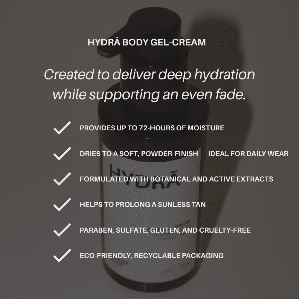 Hydrā (Body Gel-Cream) BRONZE BOSS LLC