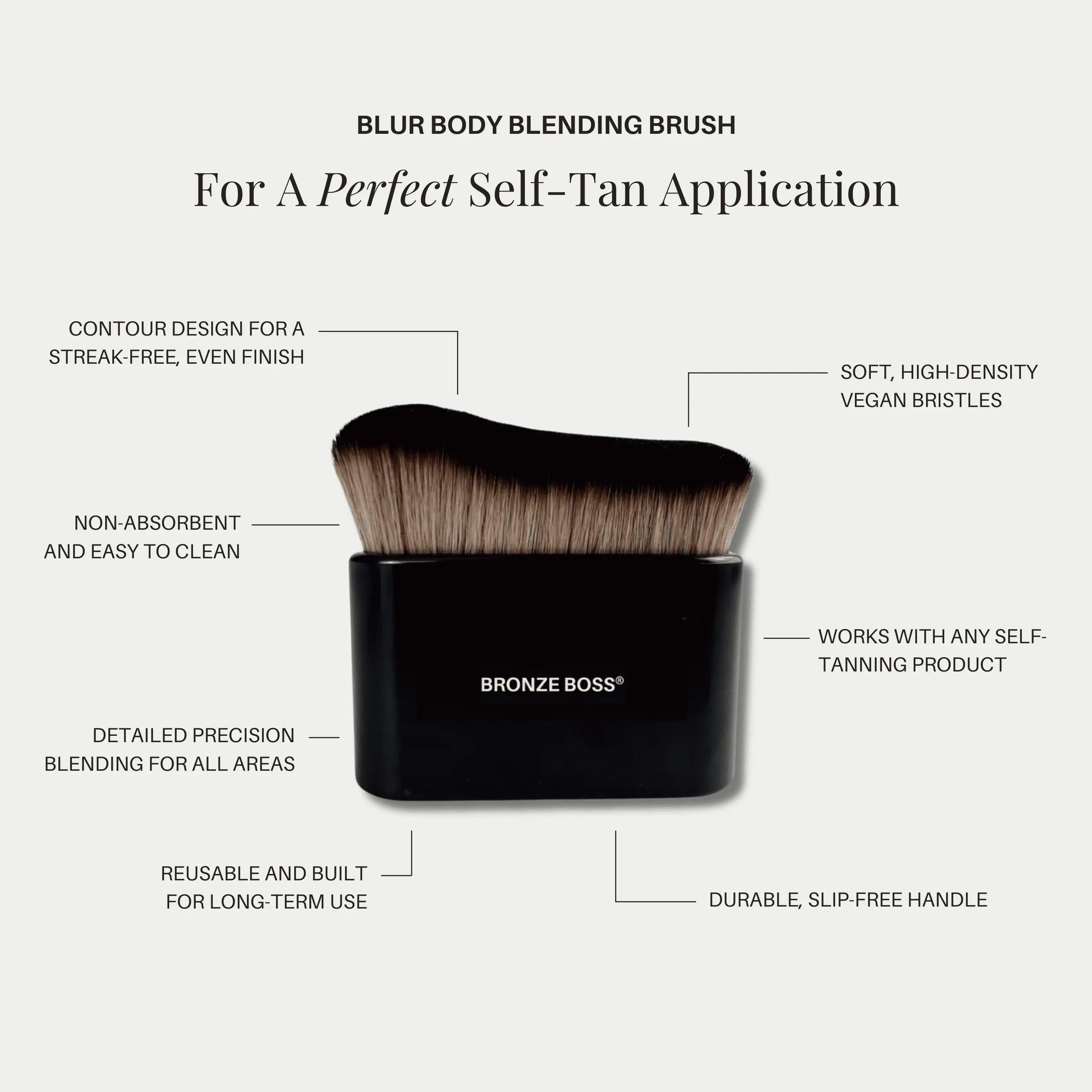 Blur (Body Blending Brush) BRONZE BOSS LLC