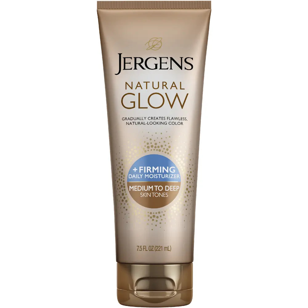 Jergens Natural Glow +Firming Medium To Deep Skin Tones Daily Moisturizer 7.5 Fl Oz Pasteur Pharmacy