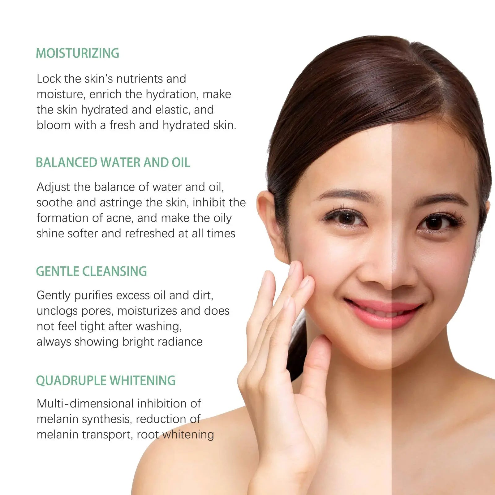 Brightening And Freckle-removing Facial Cleanser, Cleansing And Brightening Skin Moisturizing And Non-tightening Cleanser V.I.P Digital Presence