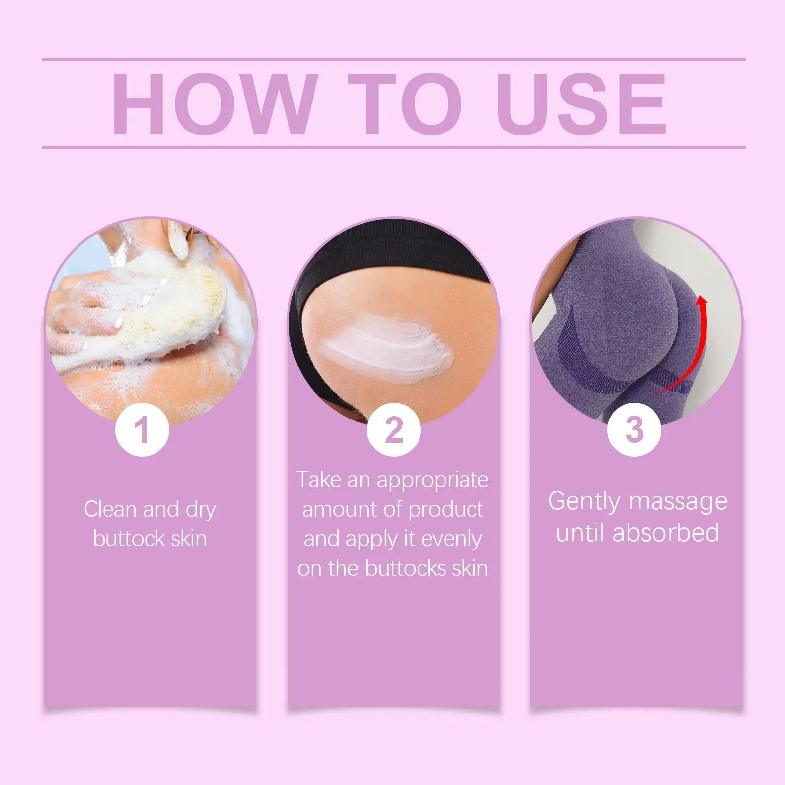 Butt Lift And Shape Care Cream, Lift, Tighten And Plump Butt Line Skin Care Body Care Cream V.I.P Digital Presence