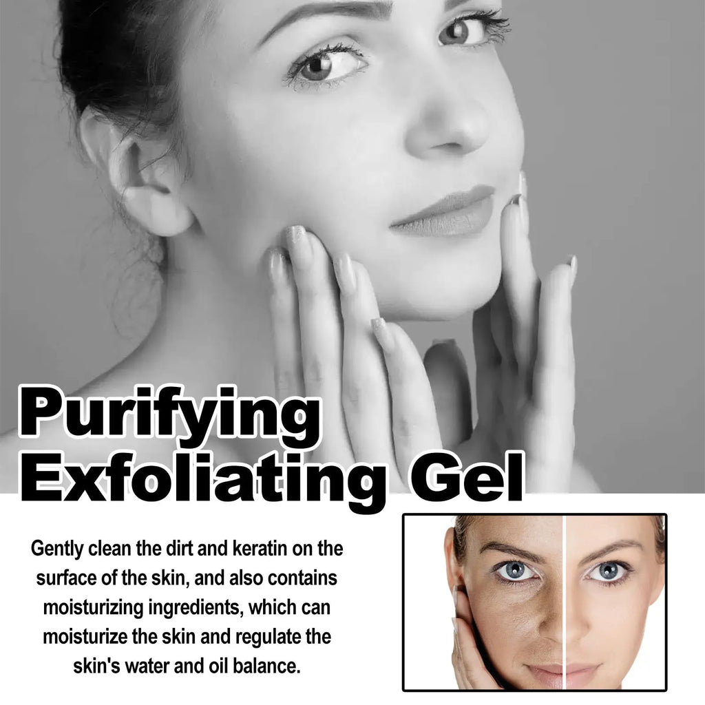 Purifying Exfoliating Gel, Chun White Tender Skin Clean Bright Skin Cutin Tighten Pores V.I.P Digital Presence