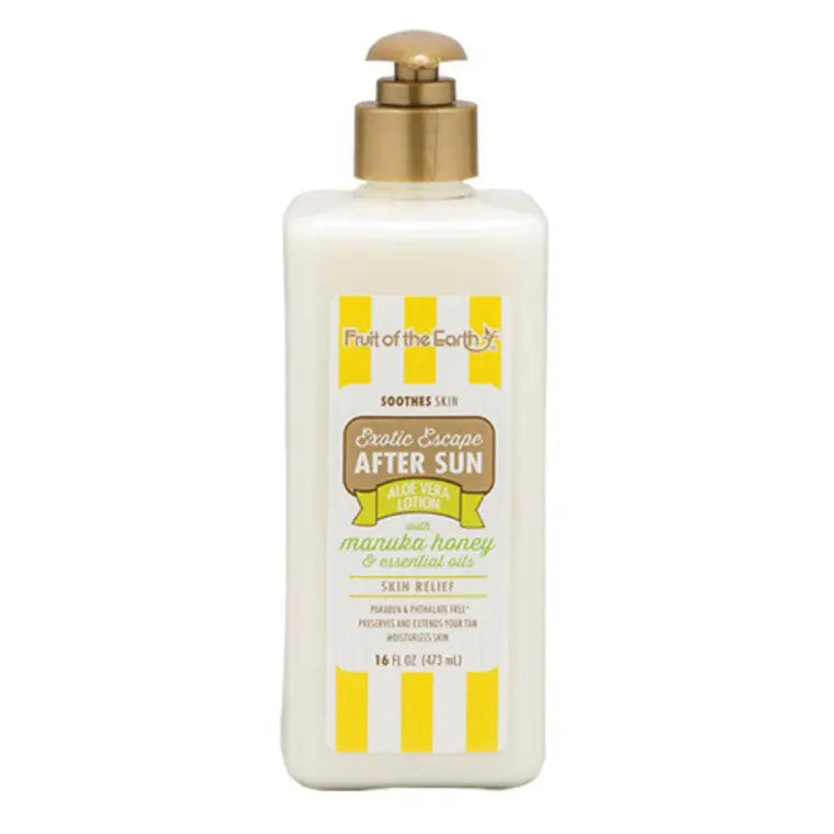Fruit Of The Earth After Sun Lotion Manuka Honey, 16 Oz Pasteur Pharmacy