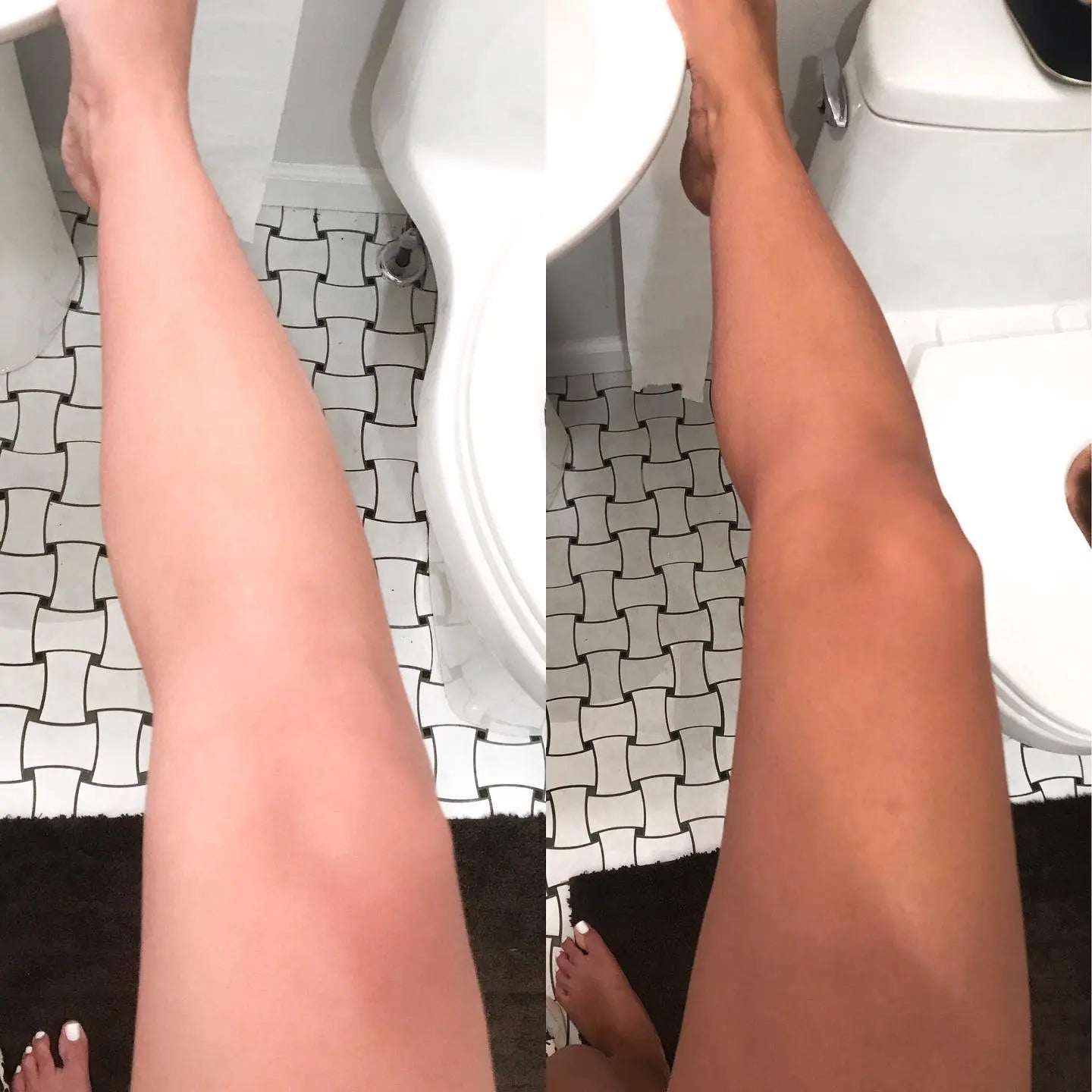 Rapid Rinse Self Tanning Mousse — Dark Neutral Bronze Whipped Foam Rose Gold Sunless