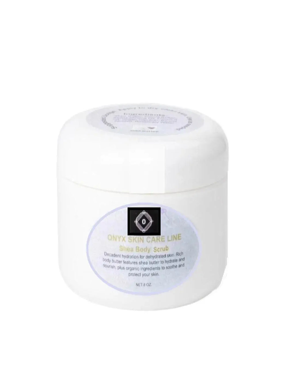 Exfoliating Organic Body Scrub Vanilla Musk Fragrance Onyx Skin Care Line