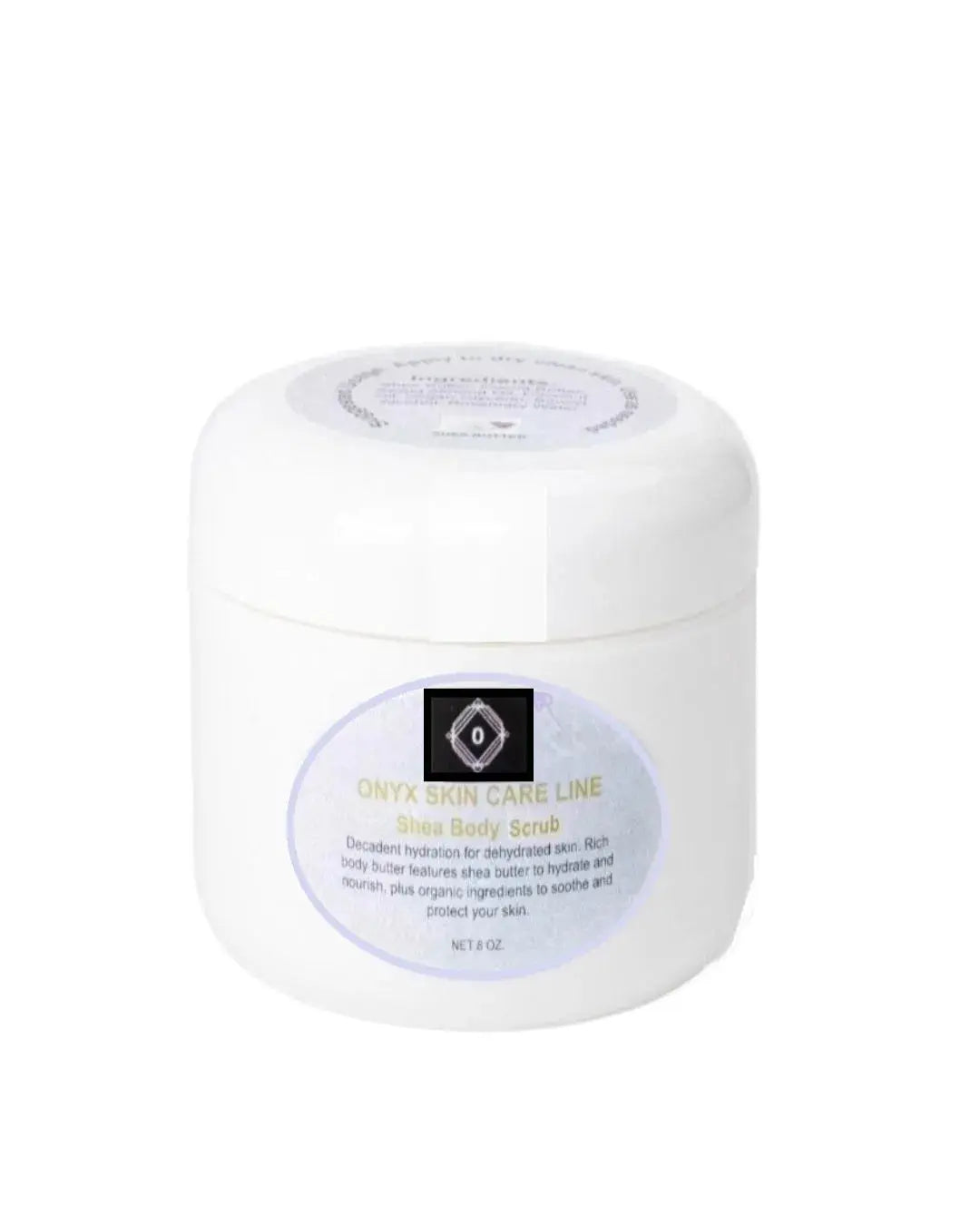 Exfoliating Organic Anti-Acne Body Scrub - Fragrance Free Onyx Skin Care Line
