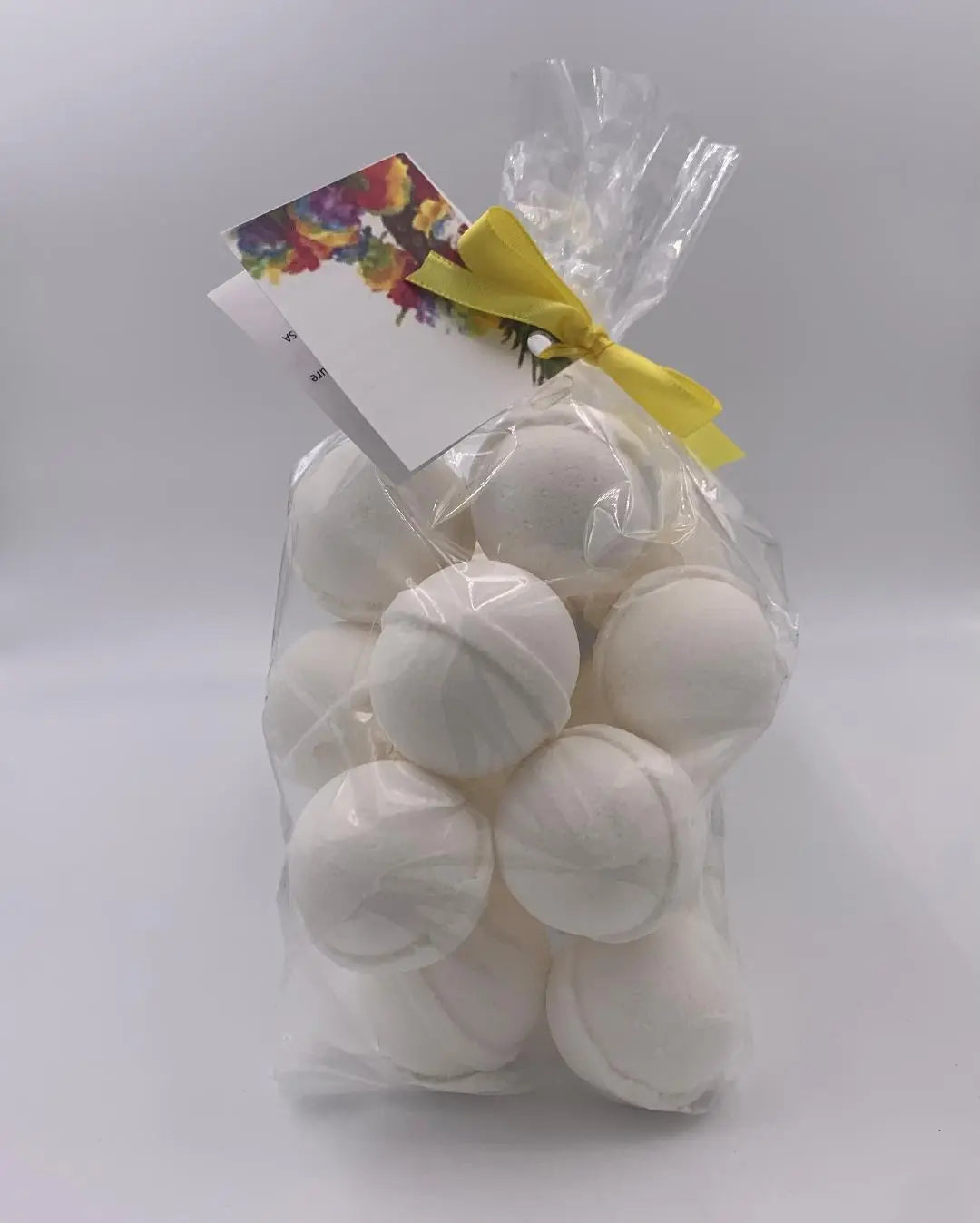 14 bath bombs (select from over 100 fragrances) our Little Bag of Balls (Fragrances A thru D) Spa Pure