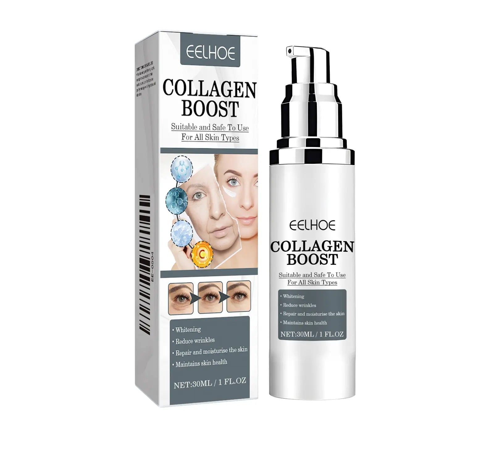 EELHOE Collagen Cream Collagen Moisturizes And Hydrates Fine Lines, Moisturizes And Tightens Skin American Smart