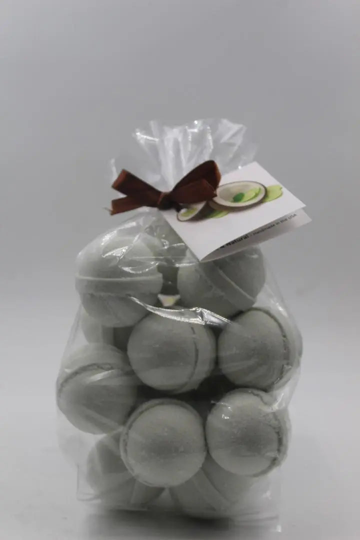 14 bath bombs (select from over 100 fragrances) our Little Bag of Balls (Fragrances A thru D) Spa Pure