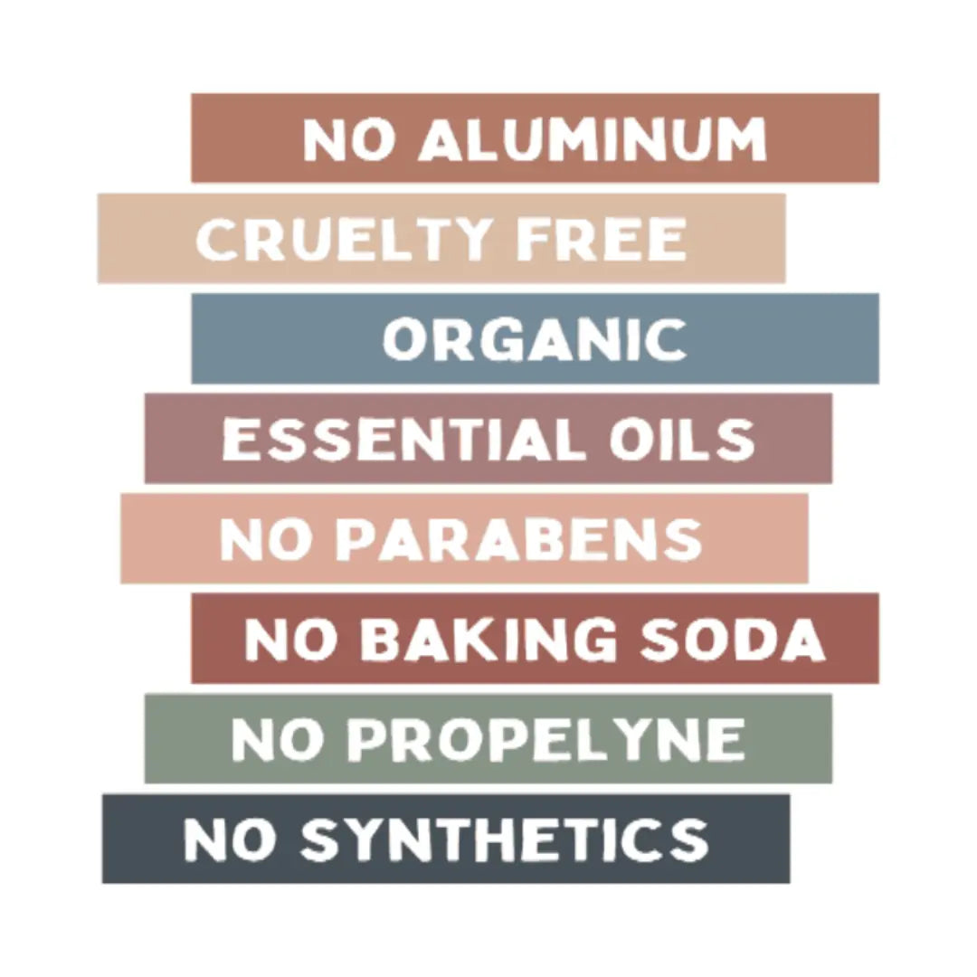 ORGANIC DEODORANT- BULGARIAN ROSE FRAGRANCE - FOR WOMEN Onyx Skin Care Line
