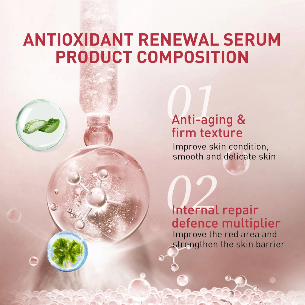 Antioxidant Renewal Serum, Tighten Facial Skin, Lighten Lines, Moisturize And Prevent Aging Serum V.I.P Digital Presence
