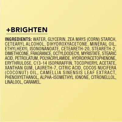 Jergens Natural Glow Brightening Daily Moisturizer + Self Tanner Tanning Lotion 10 fl oz - Imperfect Container This is Beauty US