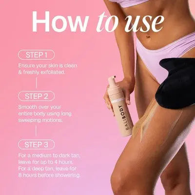 Bali Body Dark Self Tanning Mousse 6.7 fl oz - New This is Beauty US