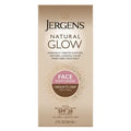 Jergens Glow Face Moisturizer Self Tanner Daily Sunscreen SPF 20 2 fl oz - Imperfect Box This is Beauty US