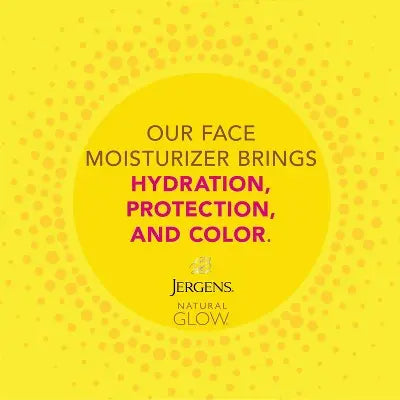 Jergens Glow Moisturizer & Self Tanner SPF 20 2 fl oz Fair to Medium - Imperfect Box This is Beauty US