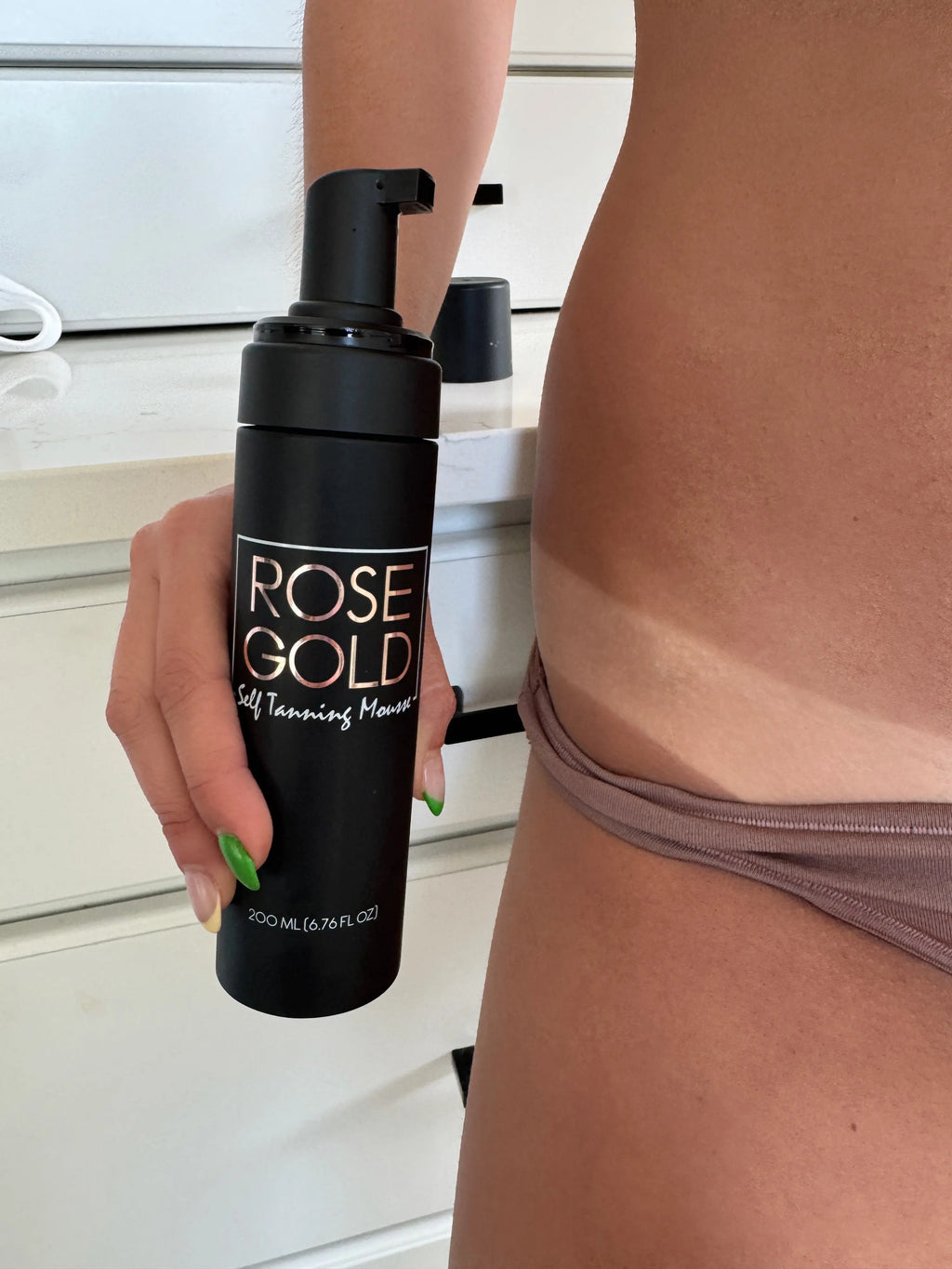 Face & Body Self Tanning Bundle — Complete Glow Collection Rose Gold Sunless