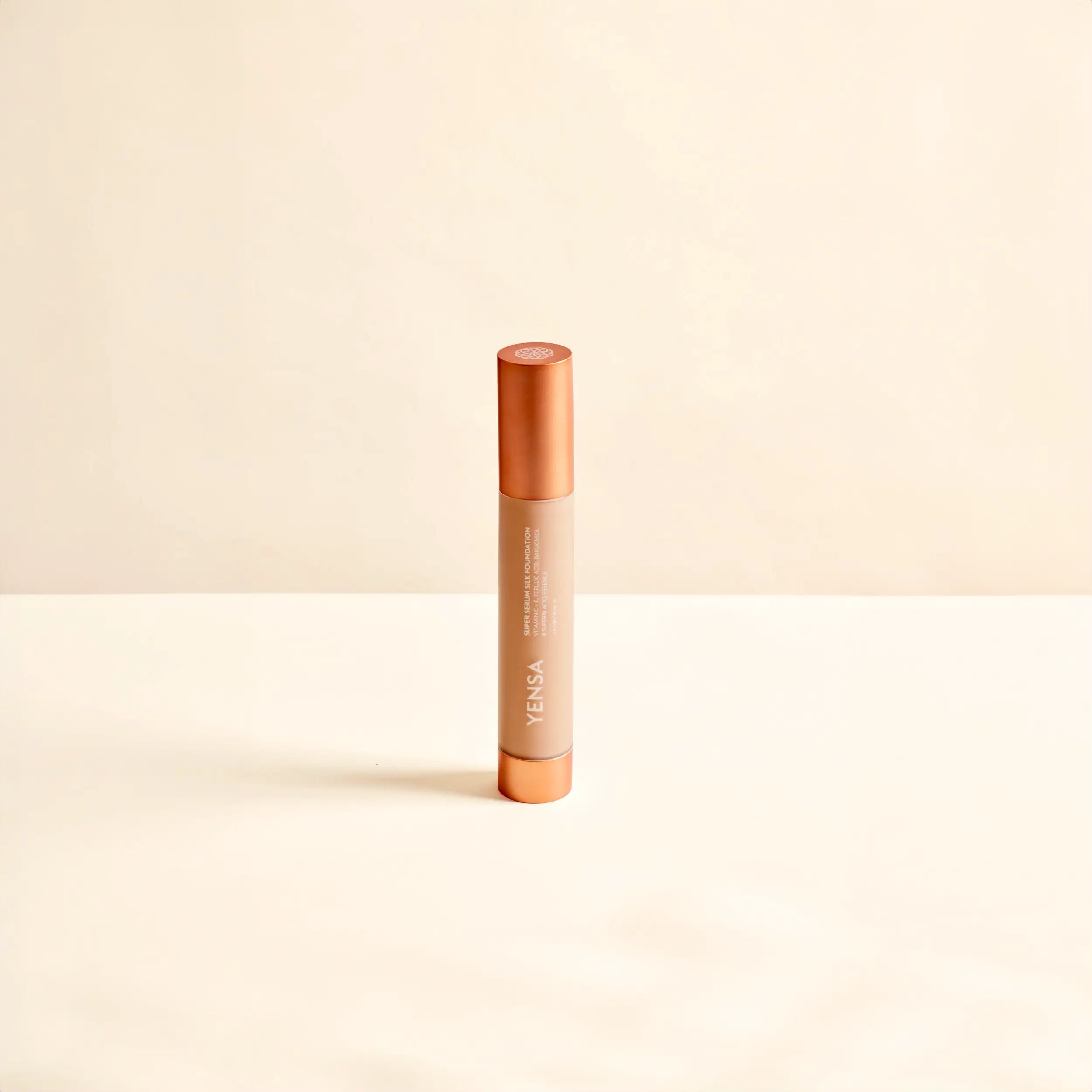 Super Serum Silk Natural Glow Hydrating Peptide Foundation for Radiant Skin YENSA