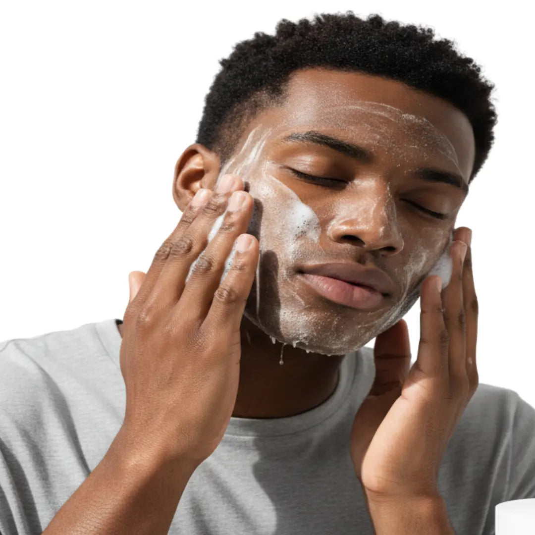 Two-Step Facial System - Scrub and Moisturizer - For MEN Onyx Skin Care Line