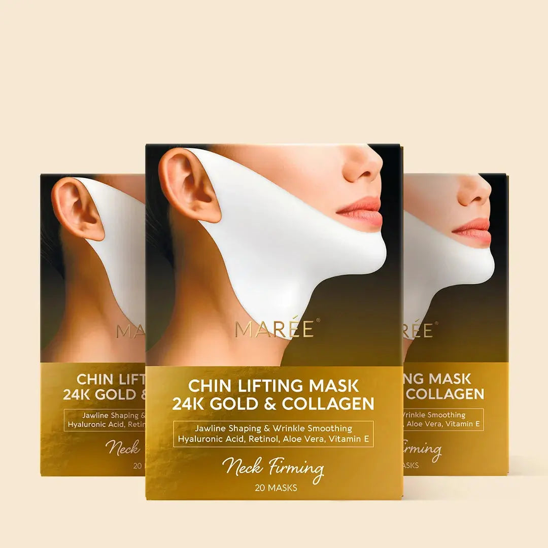 24K Gold V-Line Lifting Mask 20 PCS Maree
