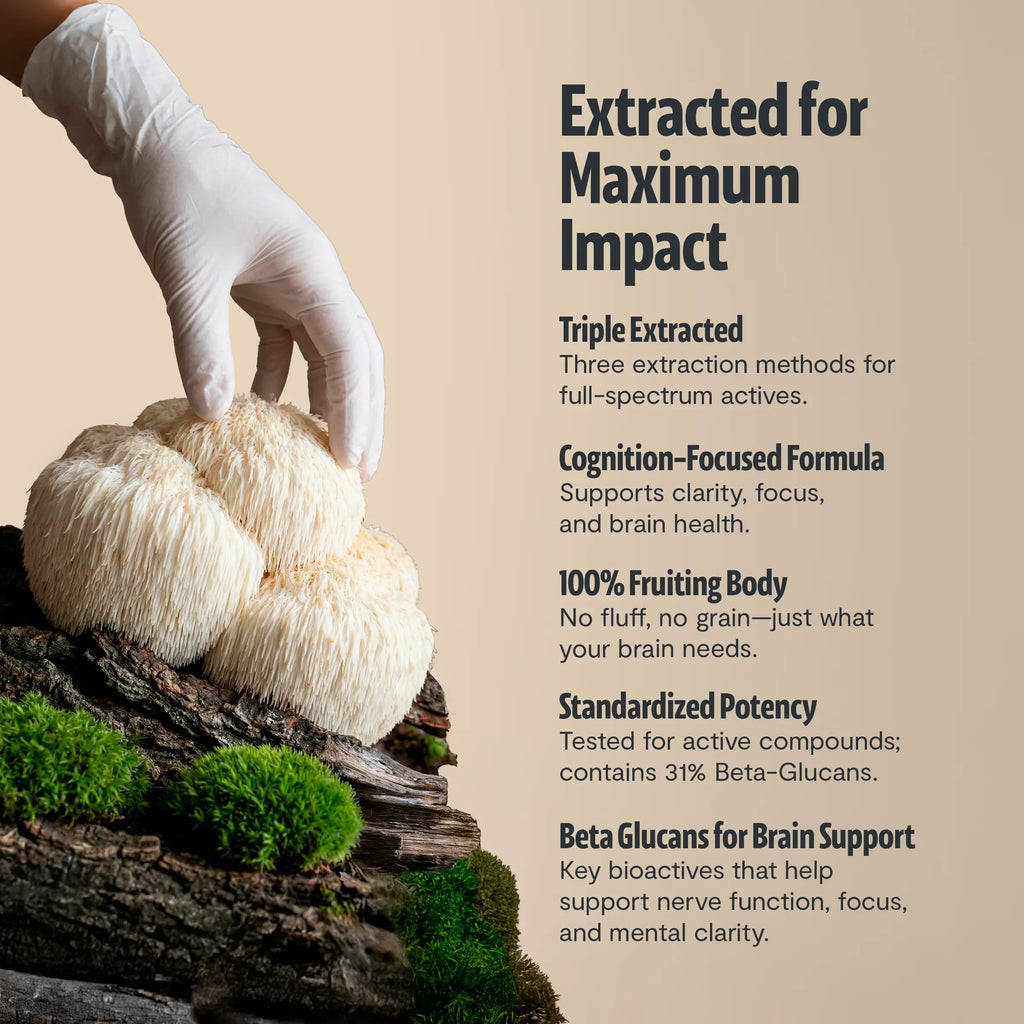 Organic Mushroom Complex Supplement Capsules FreshCap Mushrooms