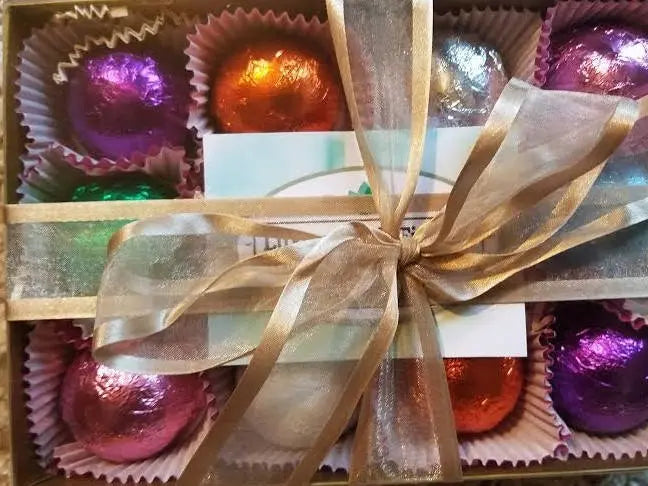 Gift Set with 12 Luxury Bath Bombs Best Sellers - foil wrapped 1.6 oz bath bombs, perfect for gift giving or keeping for yourself Spa Pure