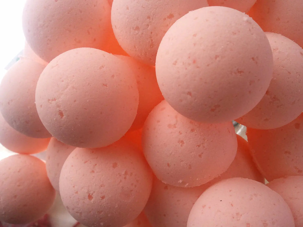 14 bath bombs 1 oz each (Autumn Magic) gift bag bath fizzies, a calming and soothing scent - great for dry skin Spa Pure