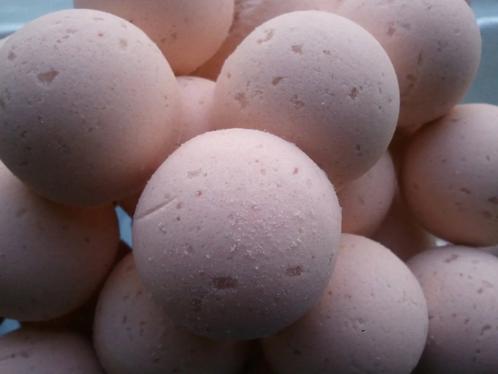 14 bath bombs in Amber Patchouli fragrance, gift bag bath fizzies, great for dry skin Spa Pure