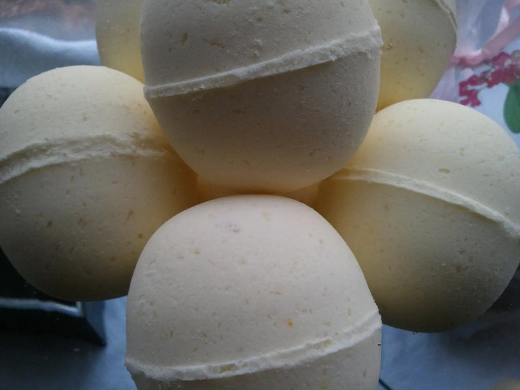 3 Luxury Oatmeal Milk and Honey Bath Bomb fizzies 5.5 oz each, ultra-moisturizing Spa Pure