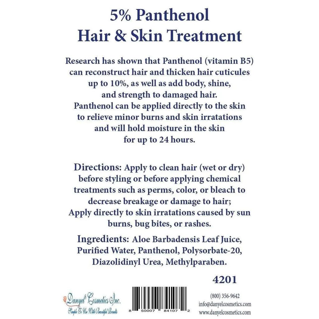 5 % Panthenol Hair & Skin Treatment - 8oz Marli Skin Care