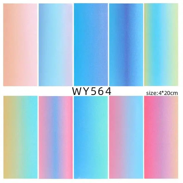 Holographic Nail Foil Transfer Set Sticker Decal Nail Art Foils Designer Marble Nail Decoration Sliders Wraps Manicure  Women Kids Girls Manicure Decoration Nail Art Supplies 3D Self-Adhesive Nail Decals Designer Nail Stickers for Acrylic Nails Stevvex