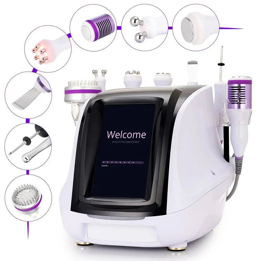 Shape Tactics 8-in-1 RF Skin Tightening System with Hot & Cold Hammer and BIO Therapy Cavitation Machines