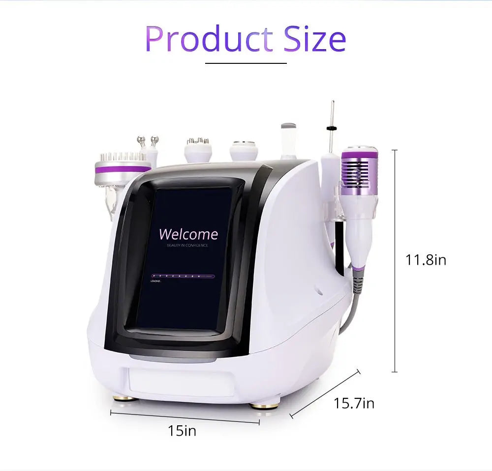 Shape Tactics 8-in-1 RF Skin Tightening System with Hot & Cold Hammer and BIO Therapy Cavitation Machines