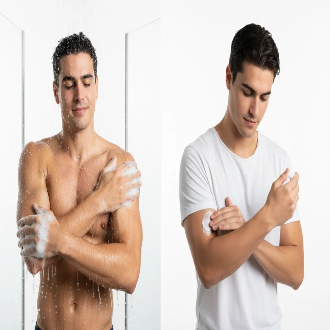 DUO BODY CARE SYSTEM FOR DRY SKIN- Six Fragrances - for Men Onyx Skin Care Line